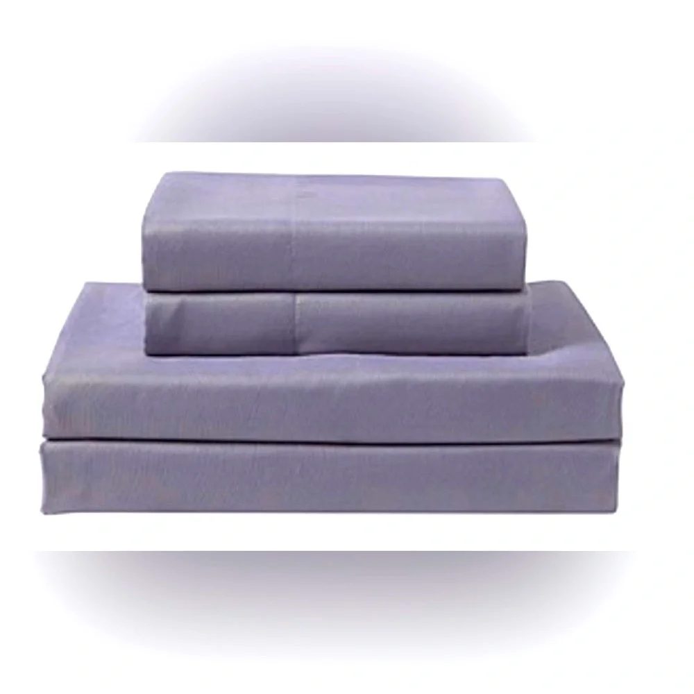 Alcove 8-Piece BED N A BAG Full Sz w/ Tree Design. Purple & Gray. BRAND NEW